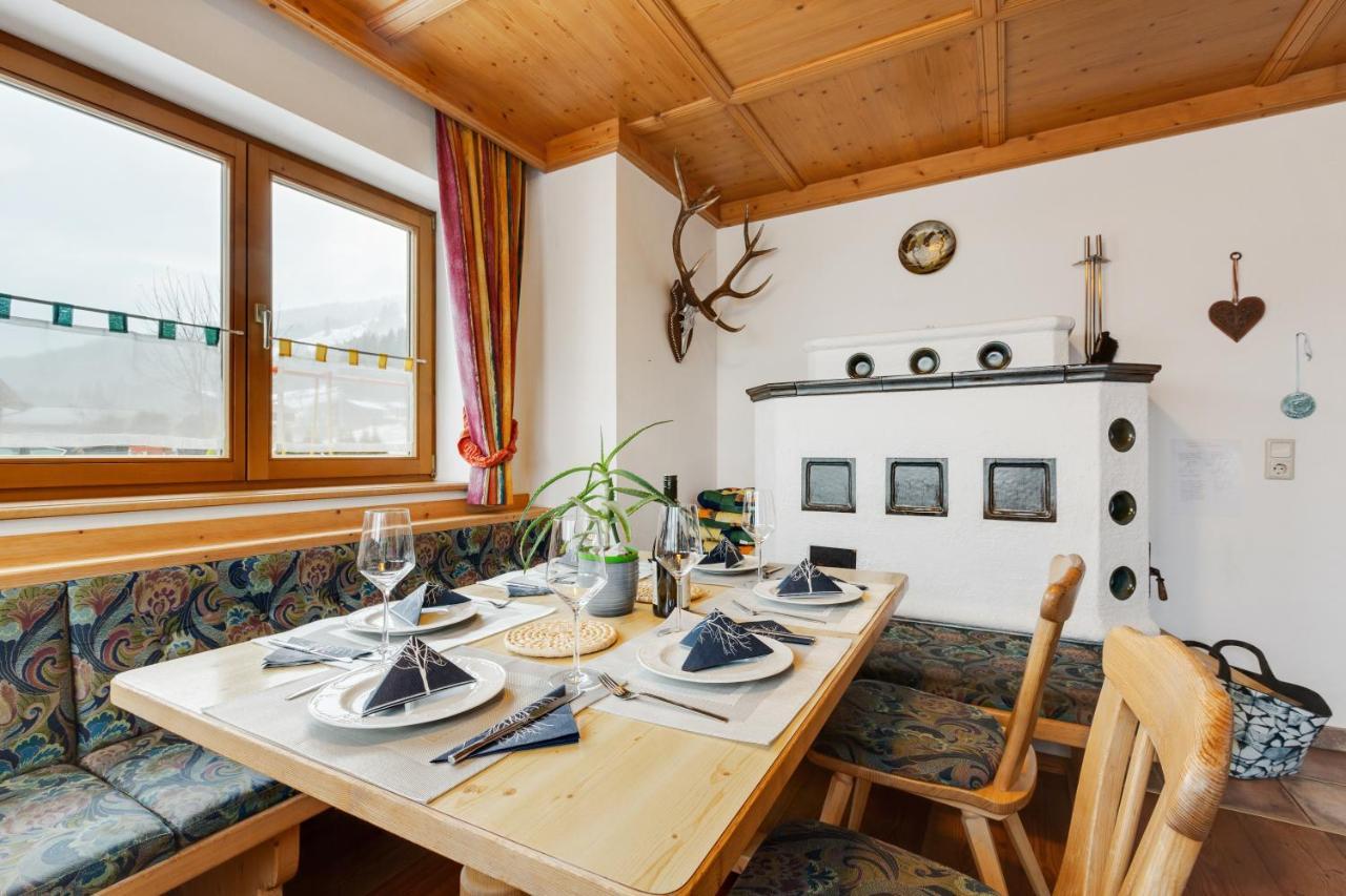 Ski In - Ski Out Panoramaferienhaus Breitmoos Neben Mittelstation Mittersill Exterior photo