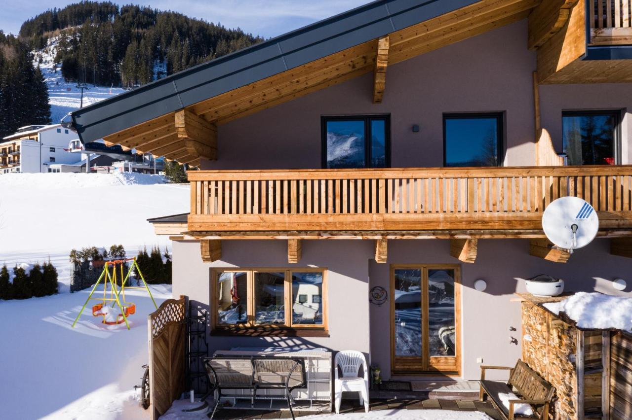 Ski In - Ski Out Panoramaferienhaus Breitmoos Neben Mittelstation Mittersill Exterior photo